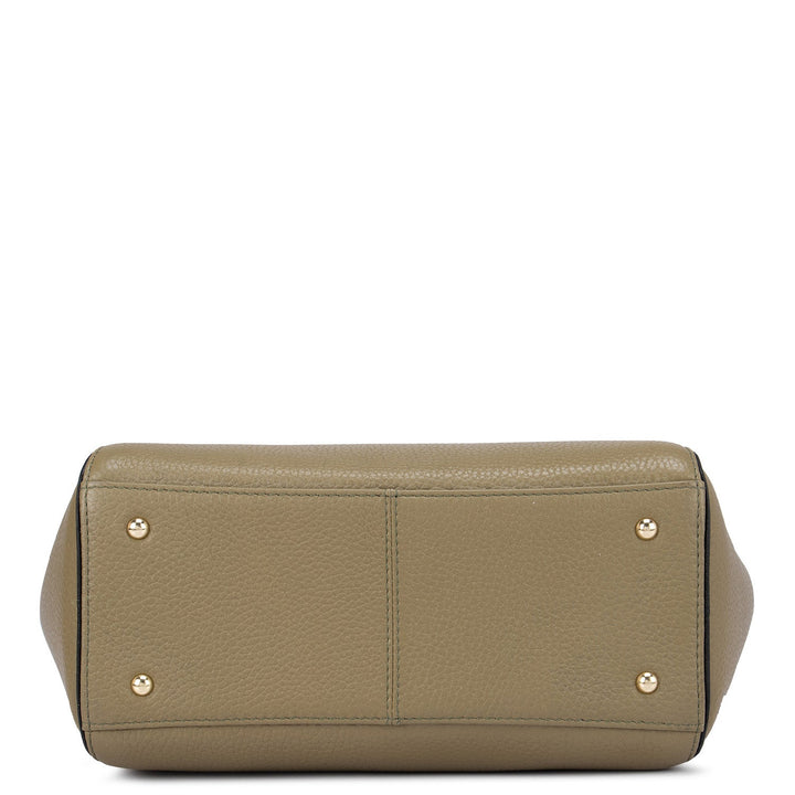 Green Wax Tote Bag