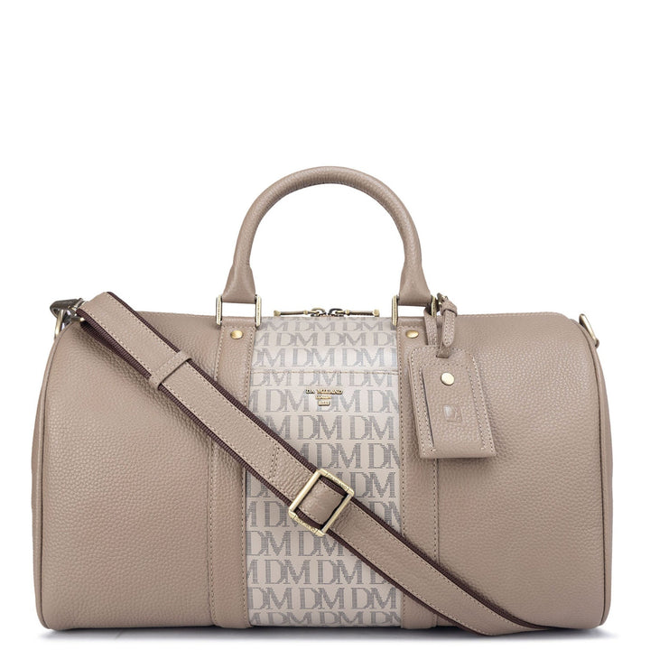 Monogram Wax Leather Luggage - Taupe & Ivory