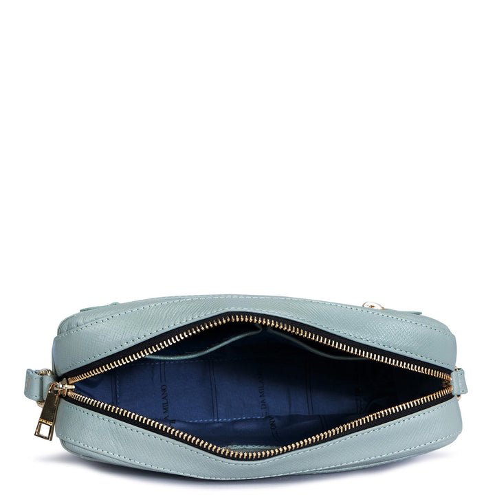 Small Franzy Leather Sling - Jade