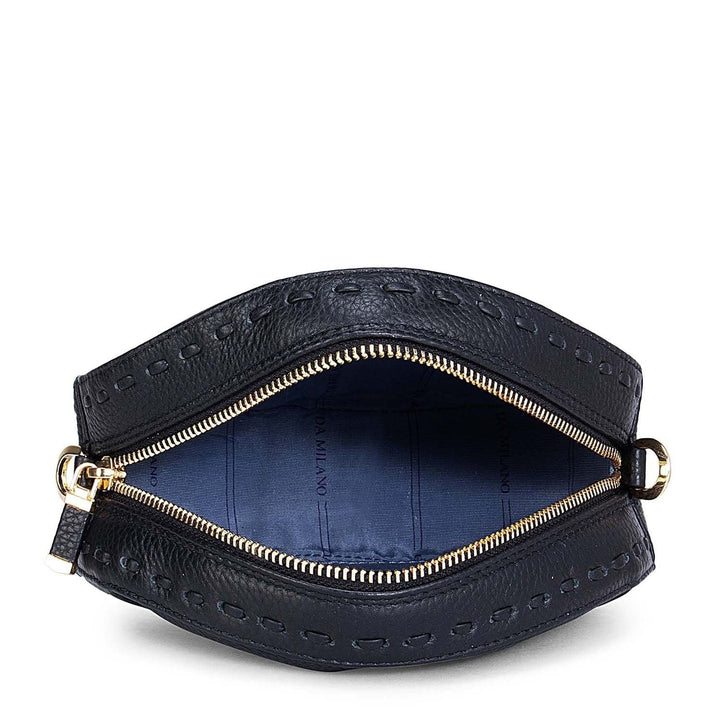 Black Wax Sling Bag