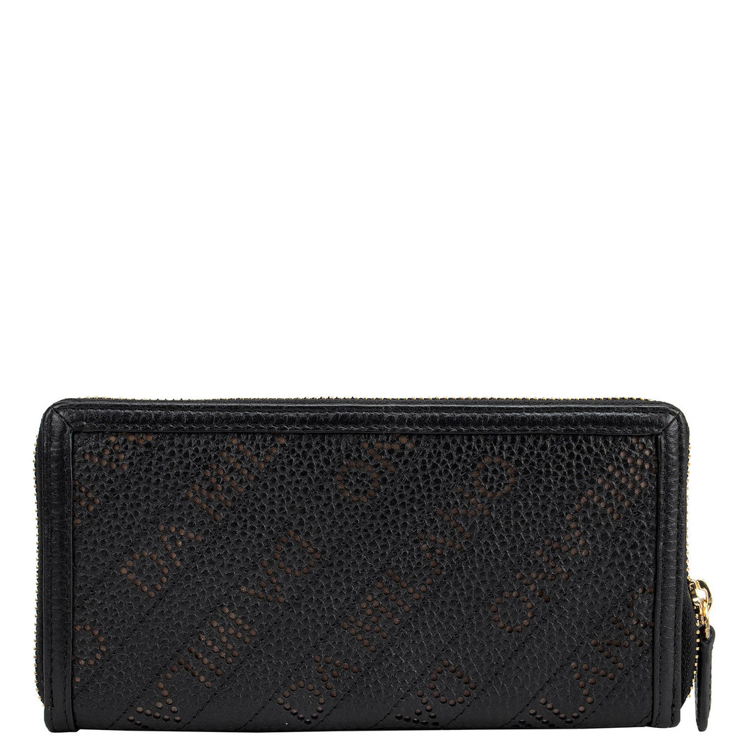 Black Wax Ladies Wallet