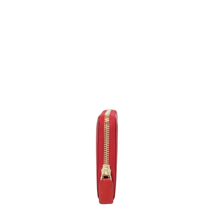 Red Wax Ladies Wallet