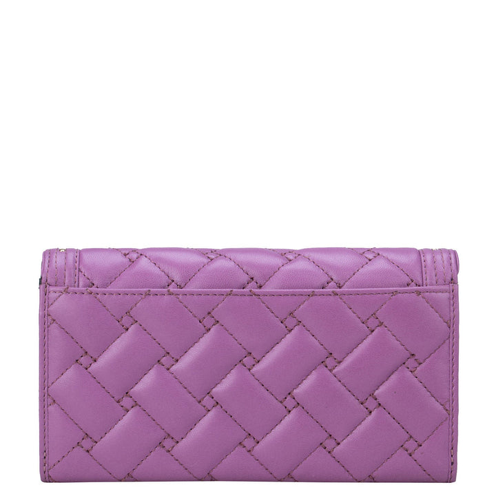 Purple Quilting Ladies Wallet