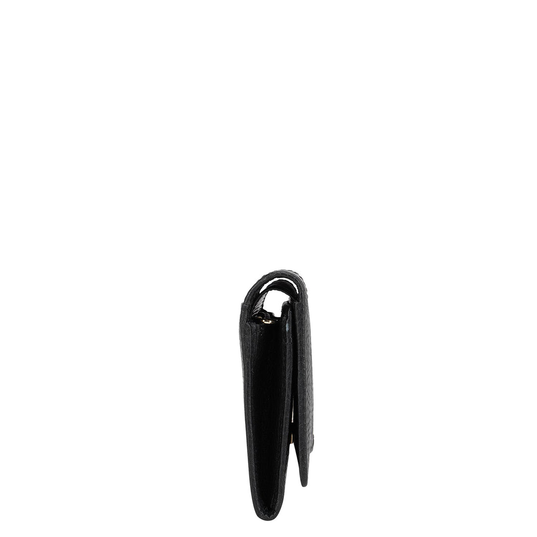 Black Wax Ladies Wallet
