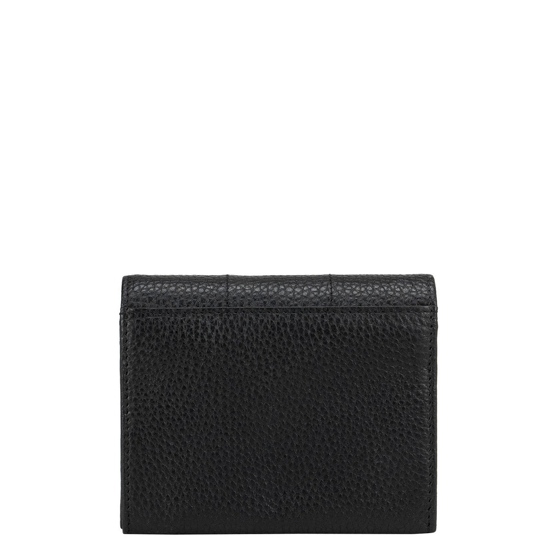 Black Wax Ladies Wallet