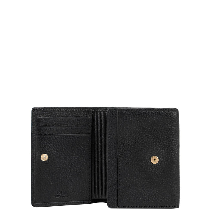 Black Wax Ladies Wallet
