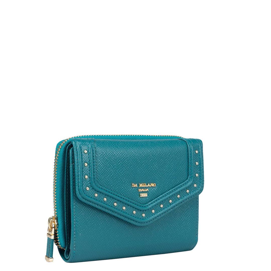 Franzy Leather Ladies Wallet - Teal