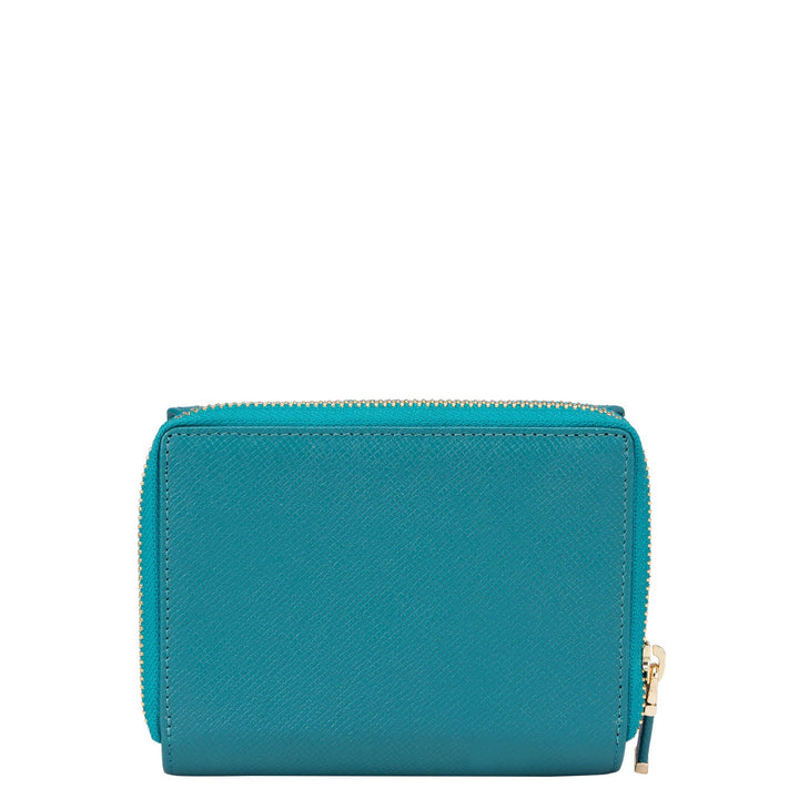 Franzy Leather Ladies Wallet - Teal