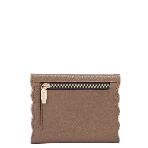 Franzy Leather Ladies Wallet - Cafe