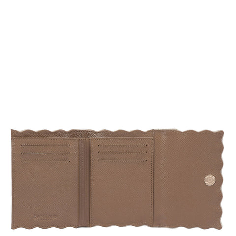 Franzy Leather Ladies Wallet - Cafe