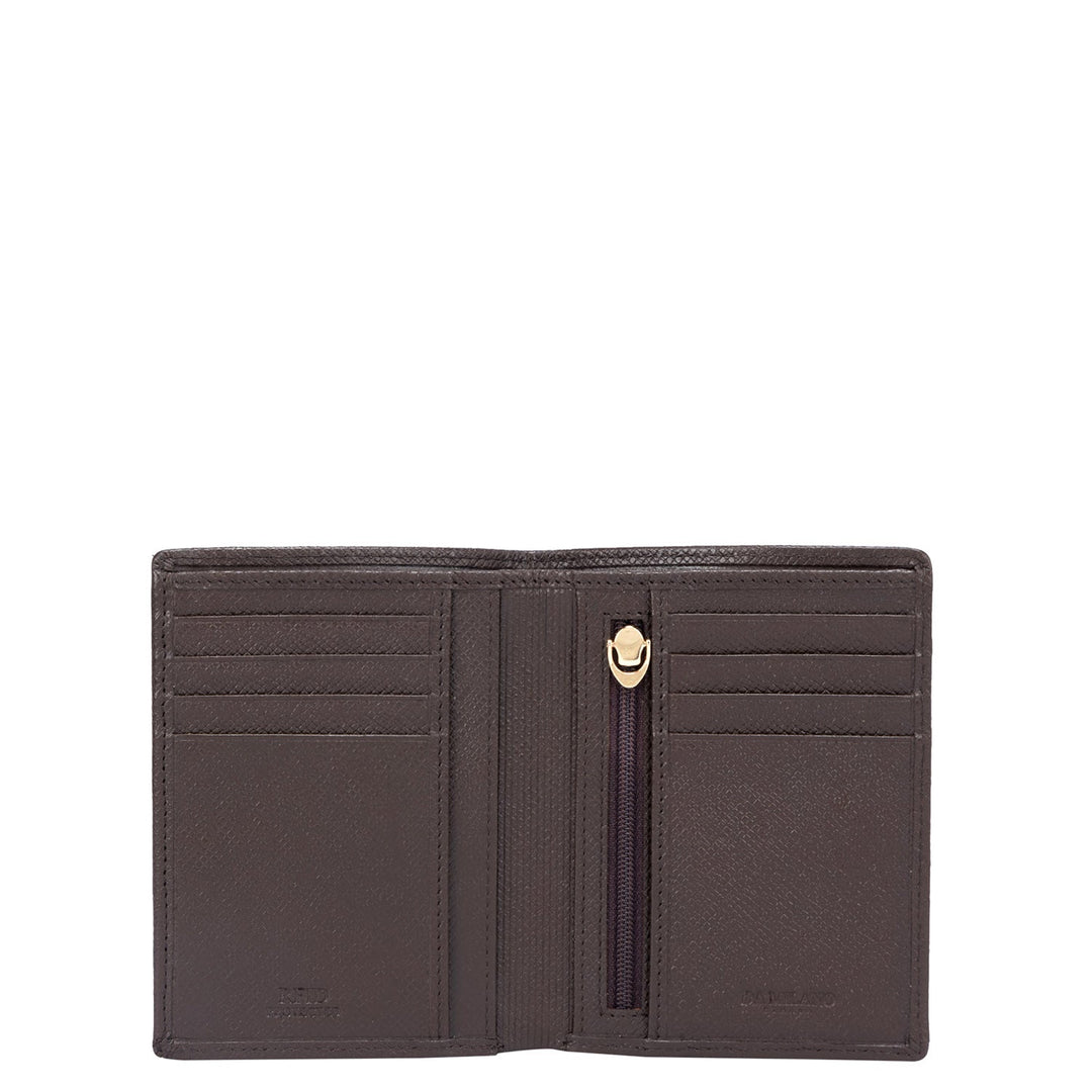 Monogram Leather Ladies Wallet - Oak