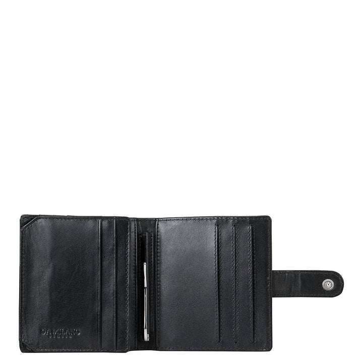 Black Croco Effect Money Clip