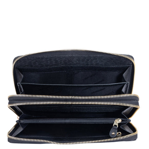 Franzy Leather Multi Pouch - Black