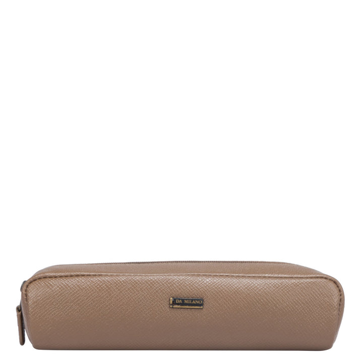 Franzy Leather Multi Pouch - Cafe