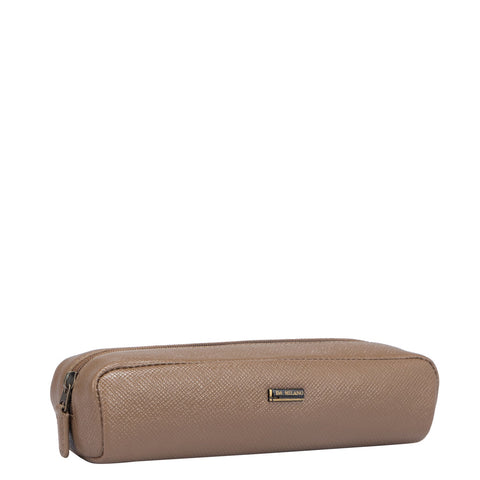Franzy Leather Multi Pouch - Cafe