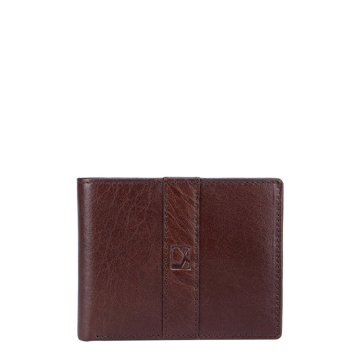 Brown Plain Mens Wallet