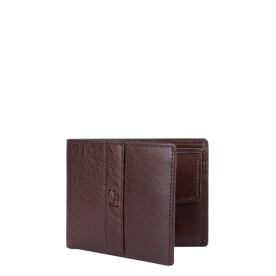 Brown Plain Mens Wallet