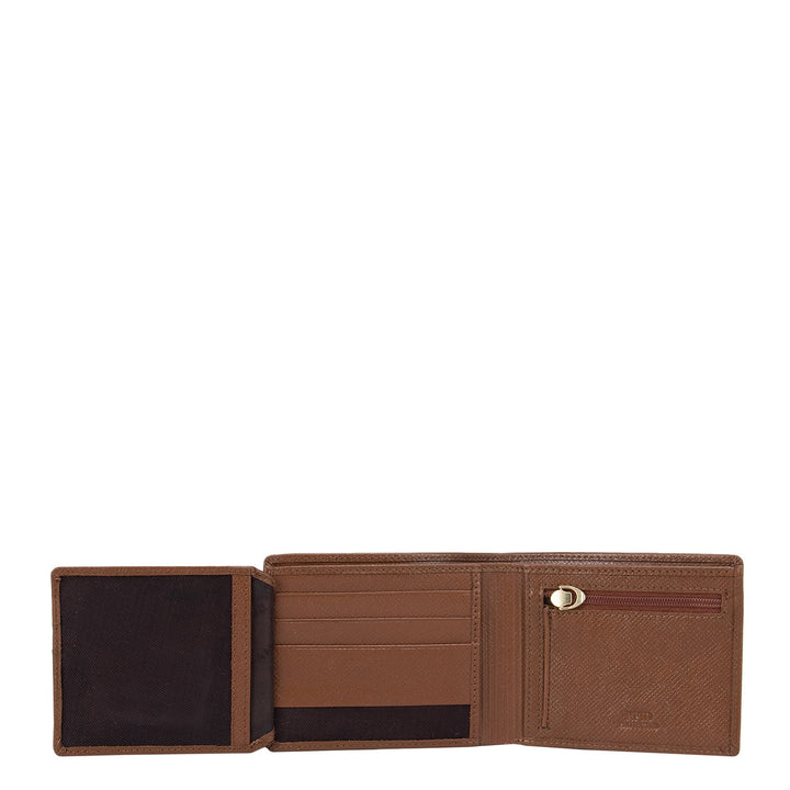 Franzy Leather Mens Wallet - Cognac