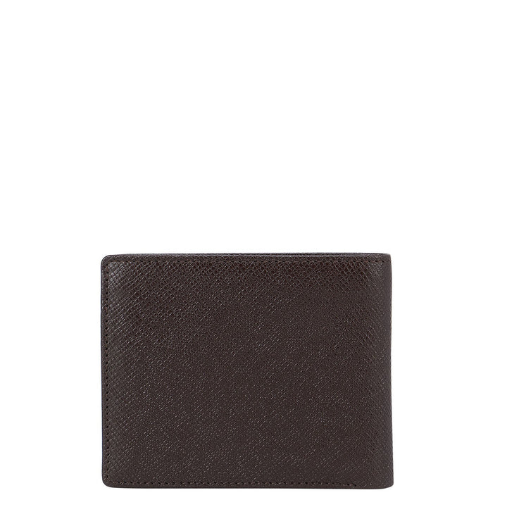 Brown Franzy Bifold Wallet With Flap
