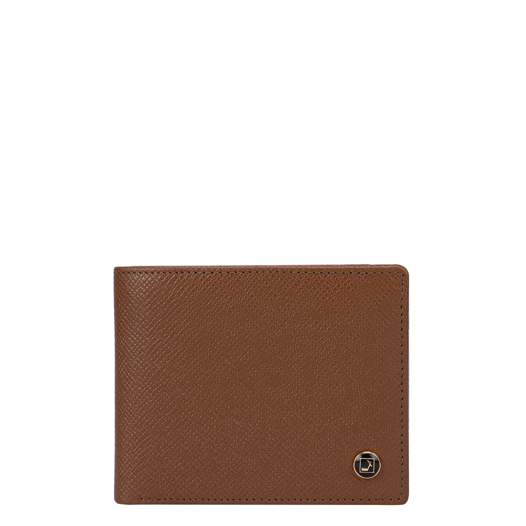 Franzy Leather Mens Wallet - Cognac