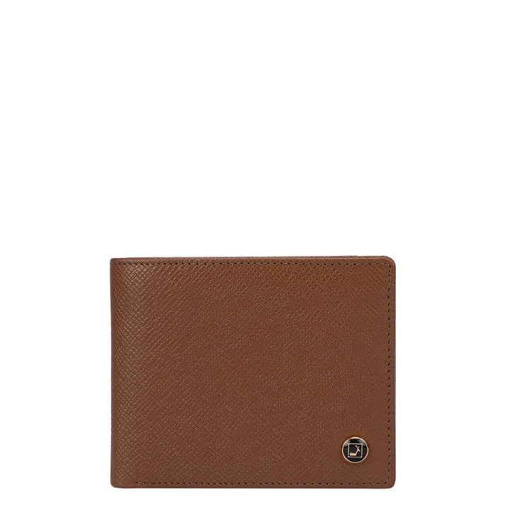 Franzy Leather Mens Wallet - Cognac