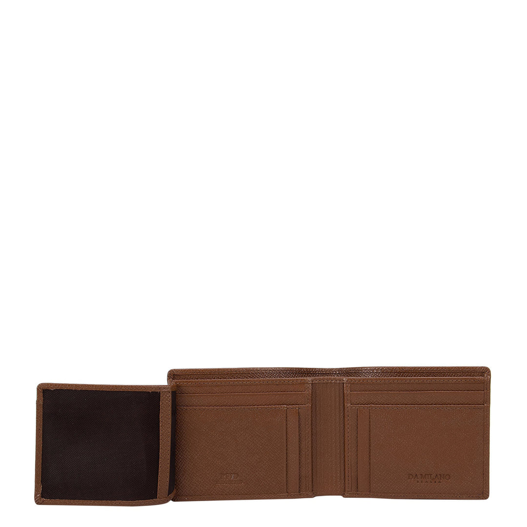 Franzy Leather Mens Wallet - Cognac