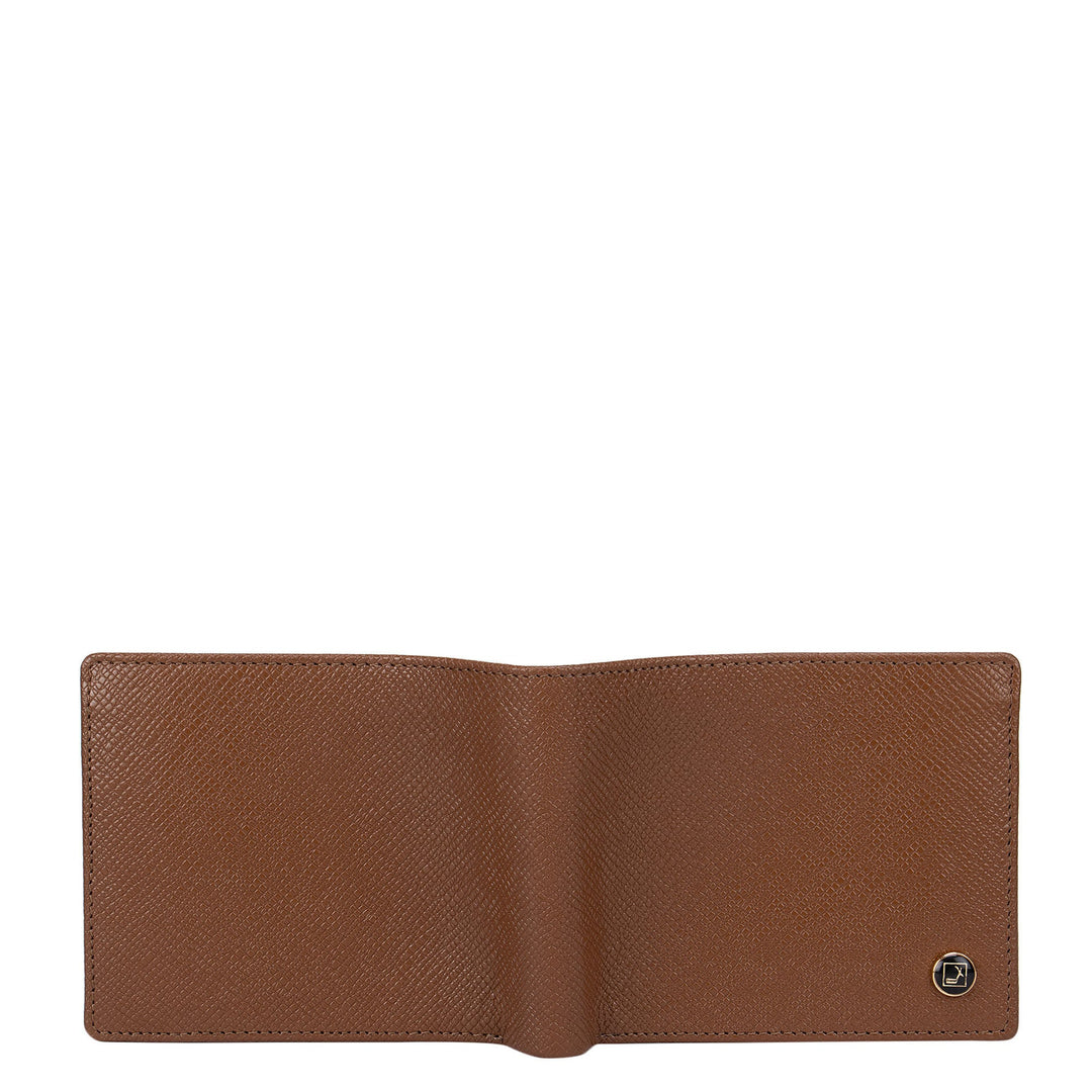 Franzy Leather Mens Wallet - Cognac