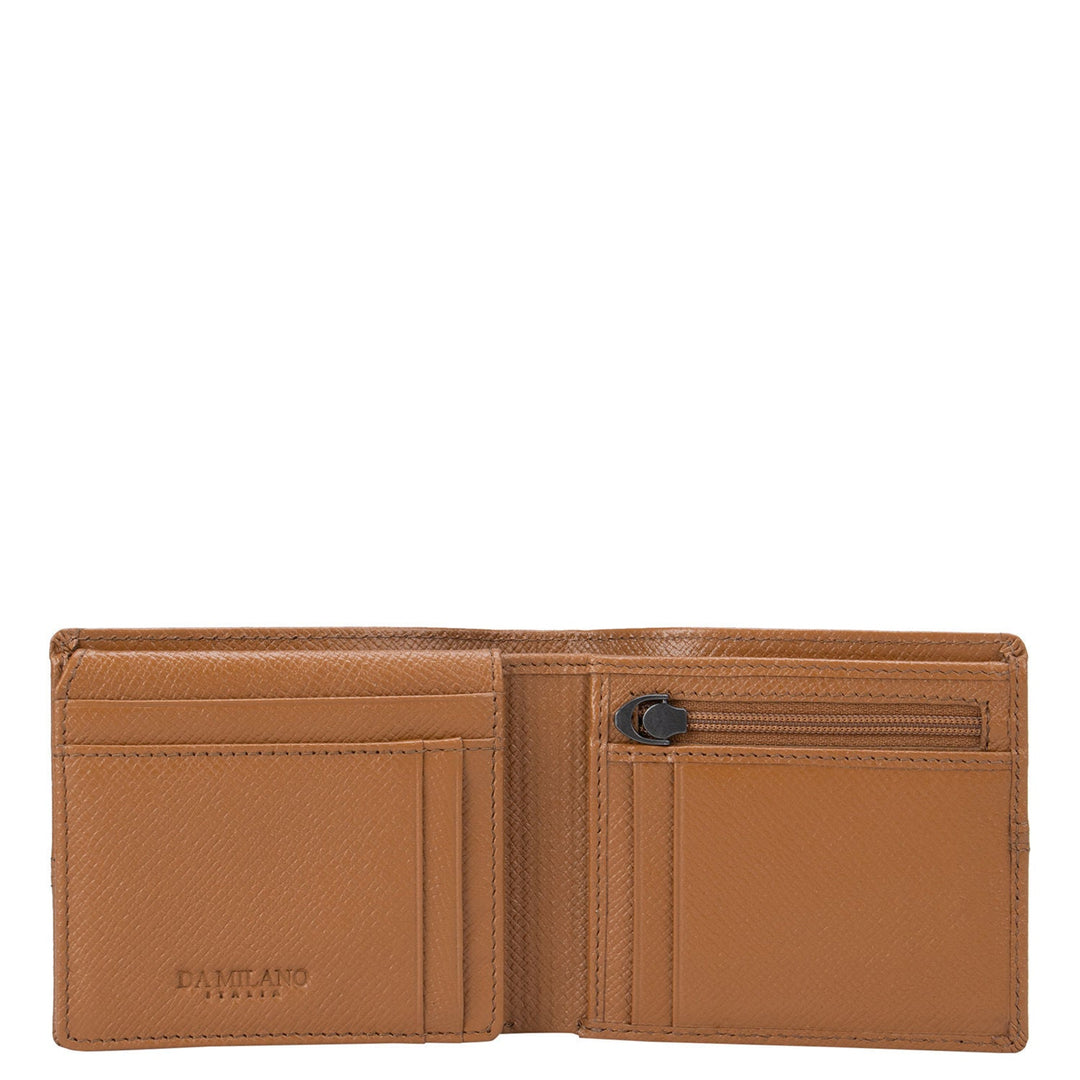 Franzy Leather Mens Wallet - Cognac
