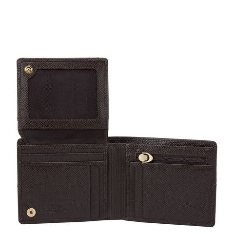 Franzy Leather Mens Wallet - Chocolate