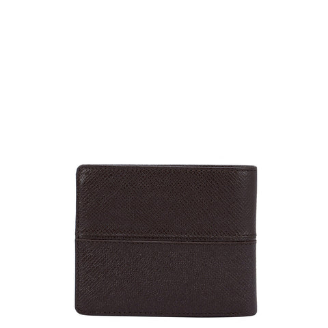 Franzy Leather Mens Wallet - Chocolate