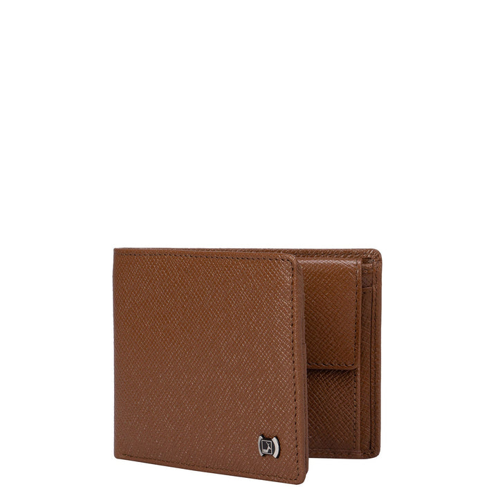 Franzy Leather Mens Wallet - Cognac