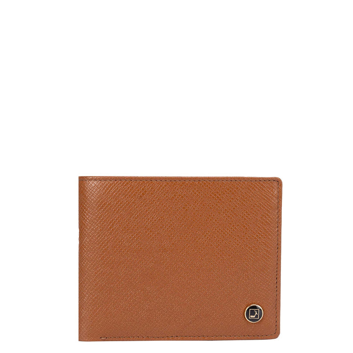 Franzy Leather Mens Wallet - Cognac