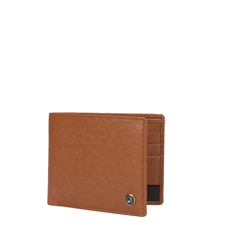 Franzy Leather Mens Wallet - Cognac