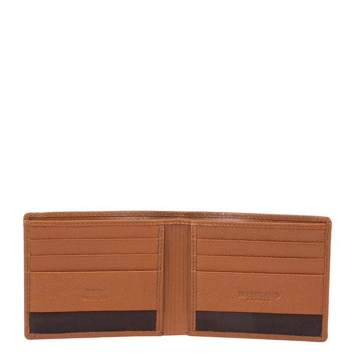 Franzy Leather Mens Wallet - Cognac