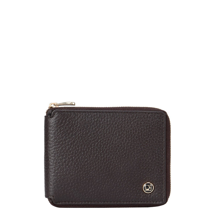 Brown Wax Men Wallet