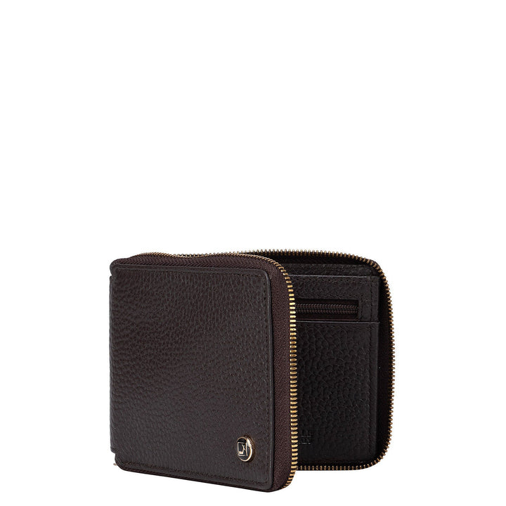 Brown Wax Men Wallet