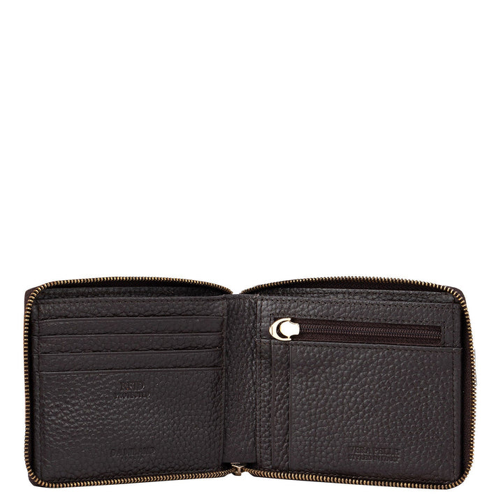 Brown Wax Men Wallet