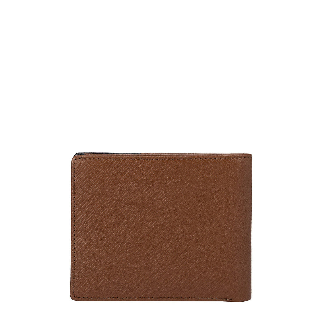 Brown and Black Franzy Bifold Wallet