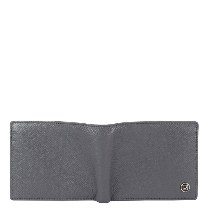 Grey Franzy Bifold Wallet With Flap