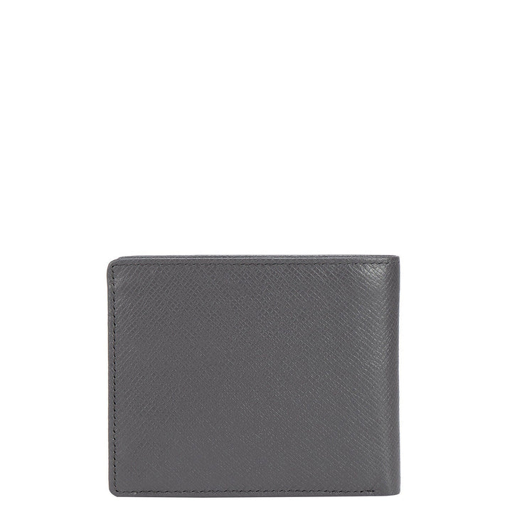 Grey Franzy Bifold Wallet With Flap