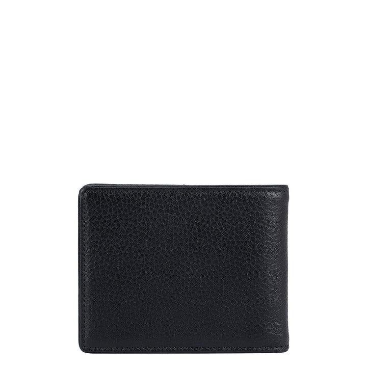 Black Wax Mens Wallet