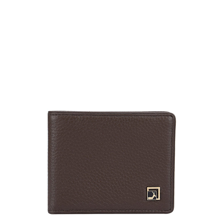 Brown Wax Mens Wallet
