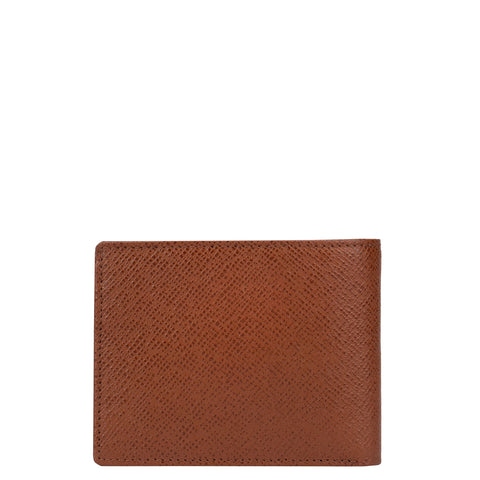 Brown Franzy Bifold Wallet With Flap