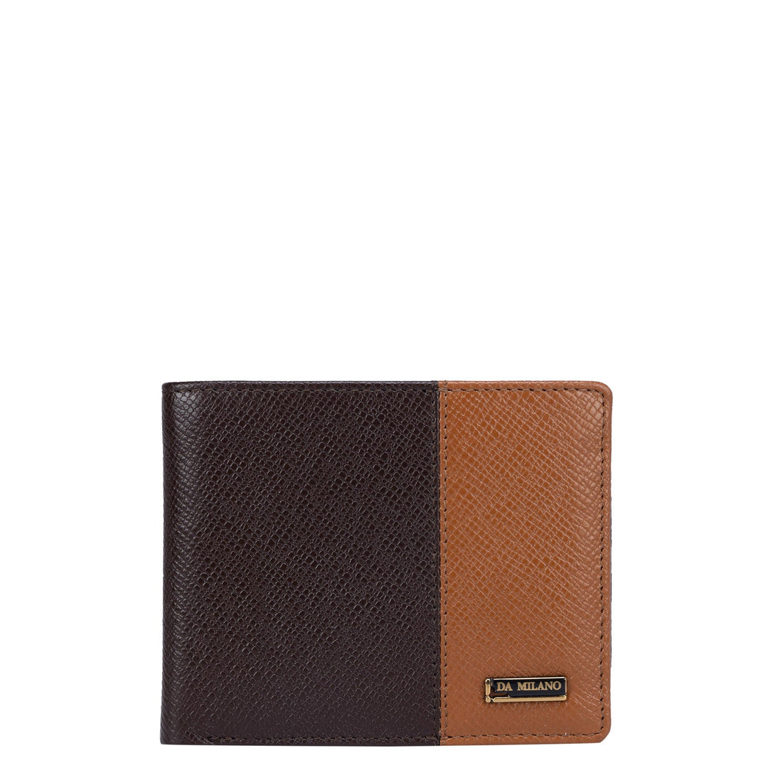 Franzy Leather Mens Wallet - Chocolate & Cognac