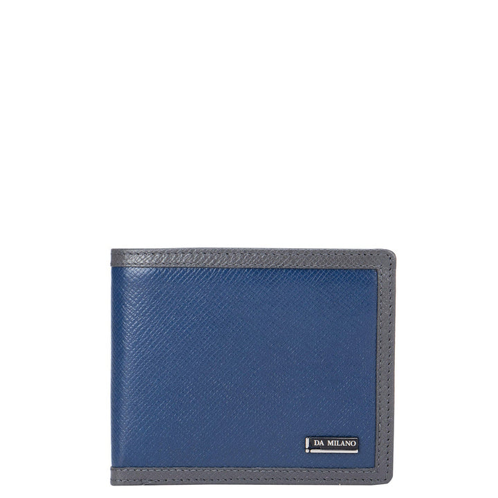 Franzy Leather Mens Wallet - Patriot Blue