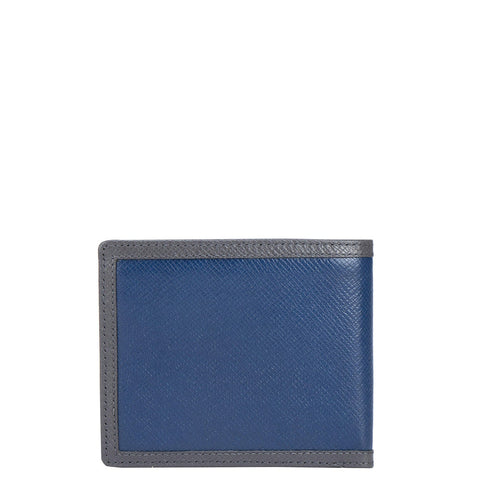 Franzy Leather Mens Wallet - Patriot Blue