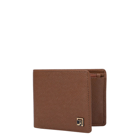 Franzy Leather Mens Wallet - Cognac