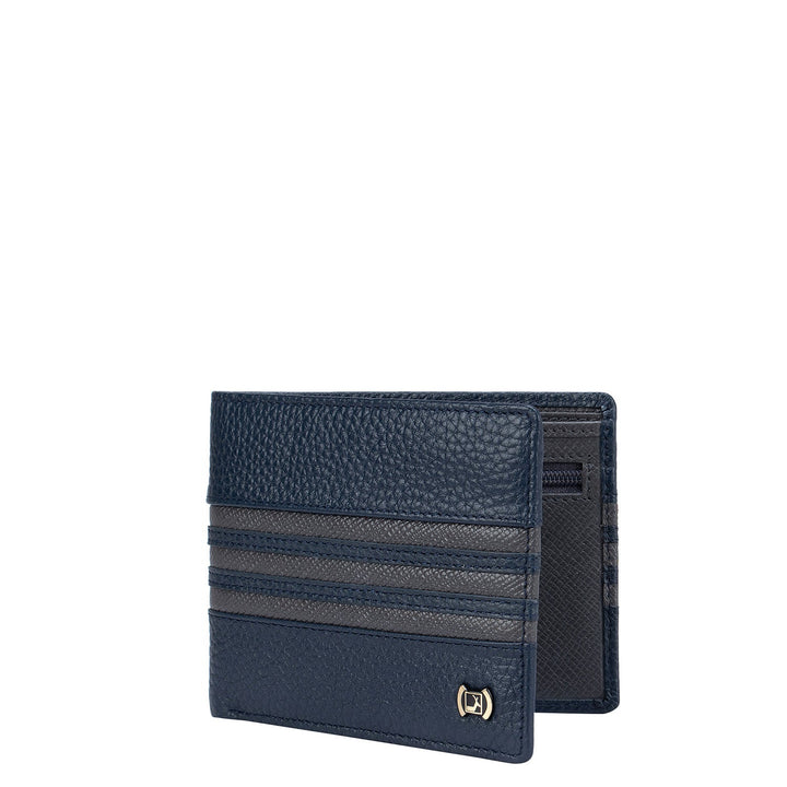 Blue Wax Mens Wallet