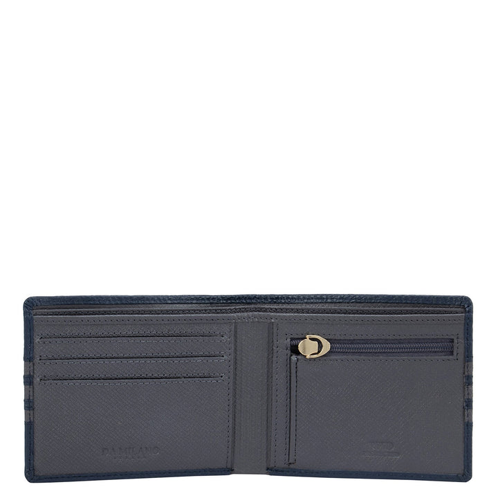 Blue Wax Mens Wallet