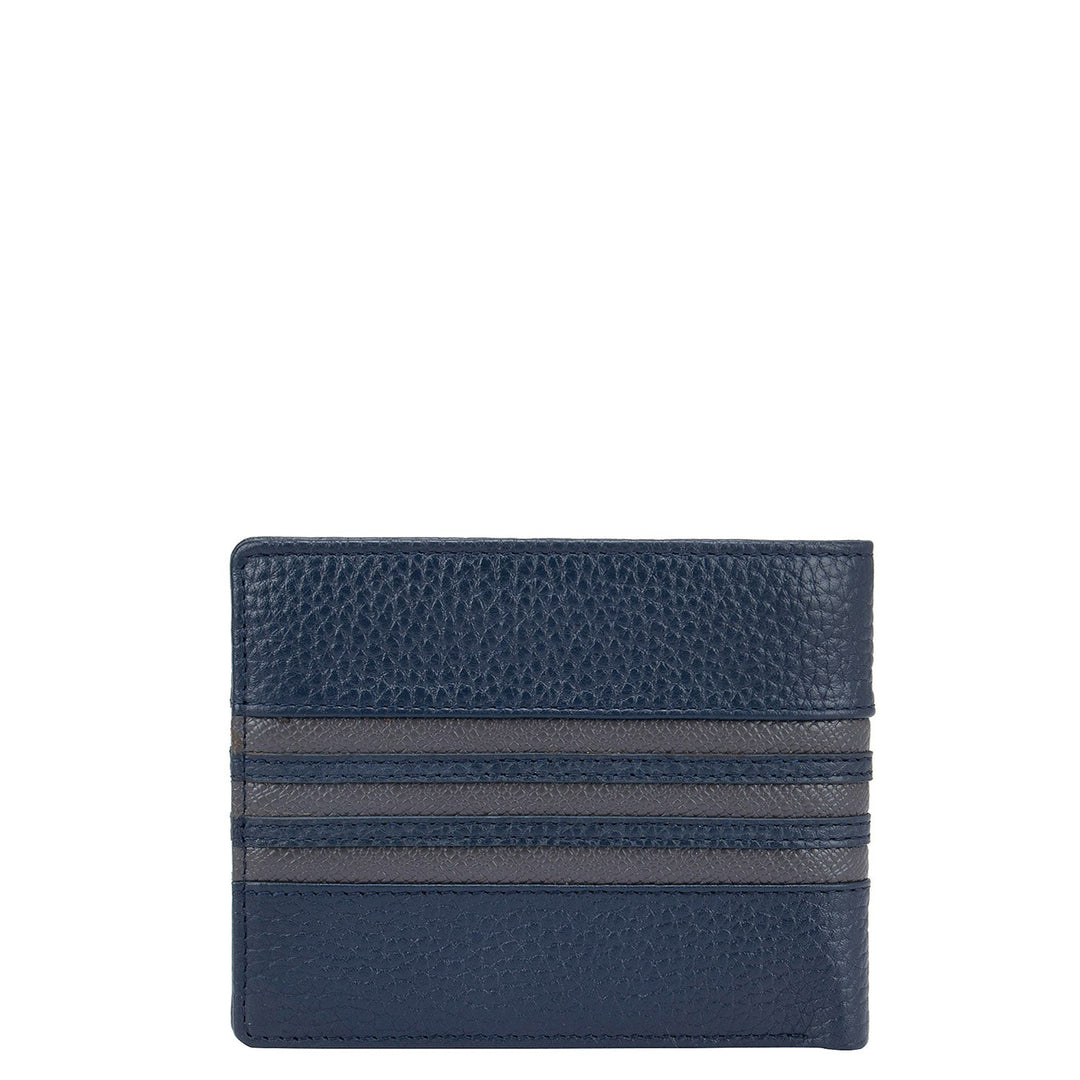 Blue Wax Mens Wallet